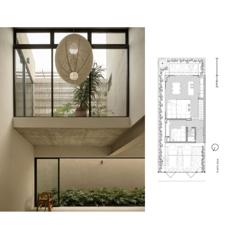 Planos de Casa Bosques Vallarta en Zapopan: Arquitectura de Patios y Concreto | Díaz Webster