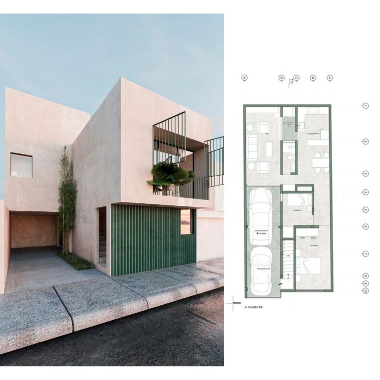 Planos de Casa Ciriaco en CdMX