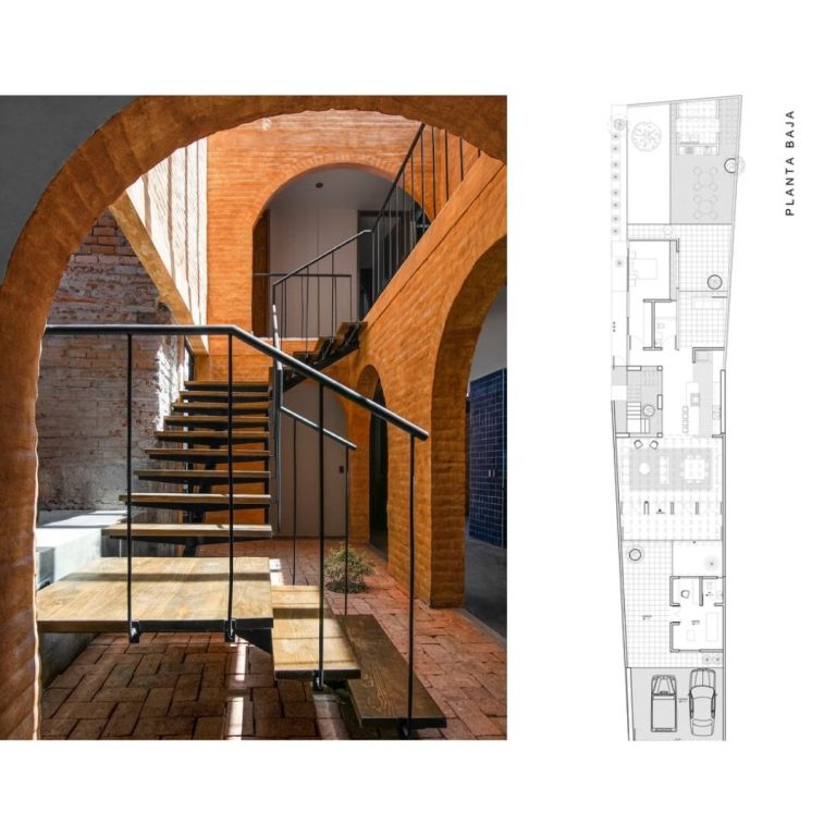 Planos de Casa Leona en Aguascalientes por Colectivo Arrabal