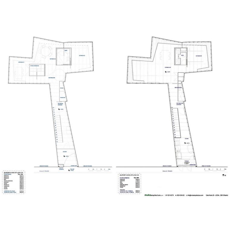 Planos de Casa Piedrabuena