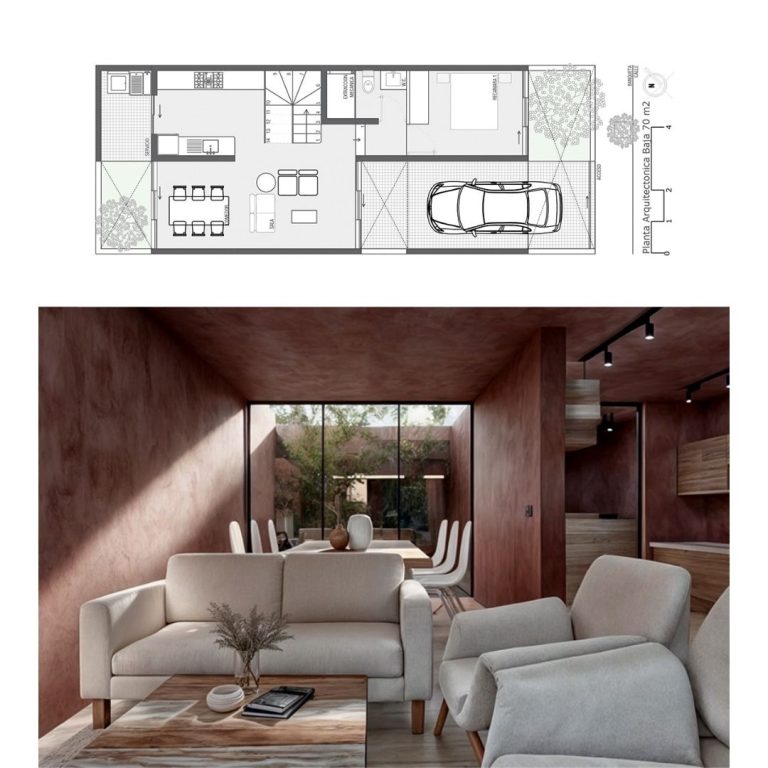 Planos Arquitectónicos. Planimetría. Planos de Casa Tijuana en Zacatecas: Remodelación Residencial por Arq. Arturo Ortiz