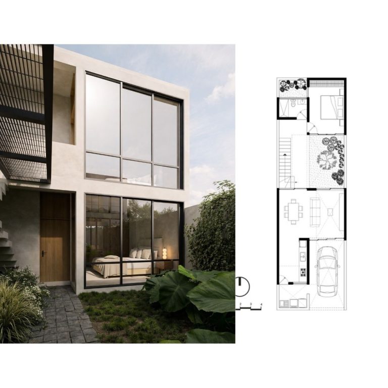 Planos de Casa Toledo en Oaxaca por Walter Flores Estudio de Arquitectura