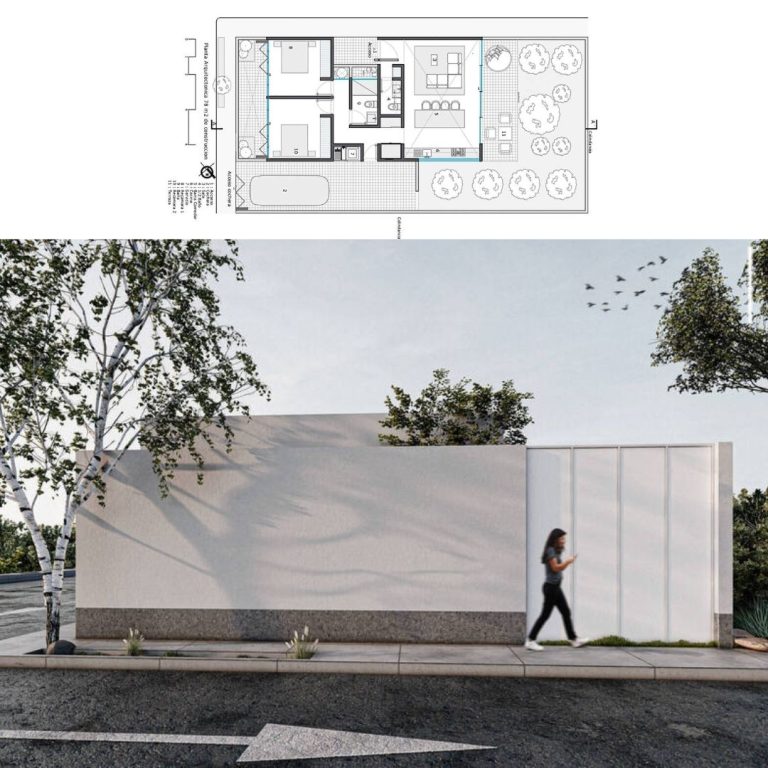 Planos de Casa UNO en Zacatecas