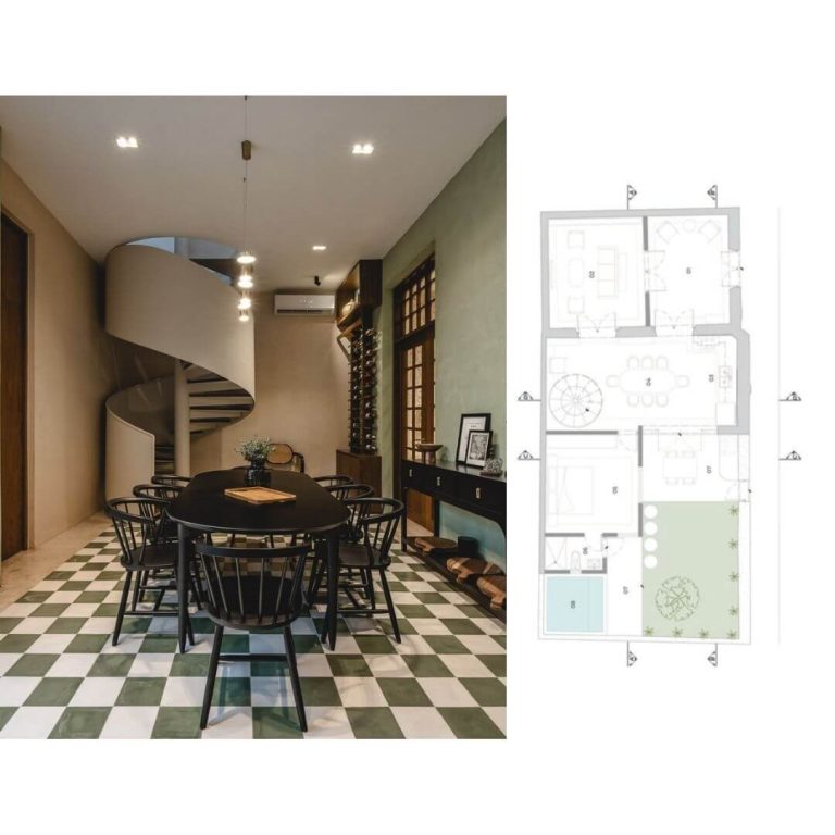 Planos de Casa del Sastre en Yucatán por Arq. Ana Maria Icaza Leyva