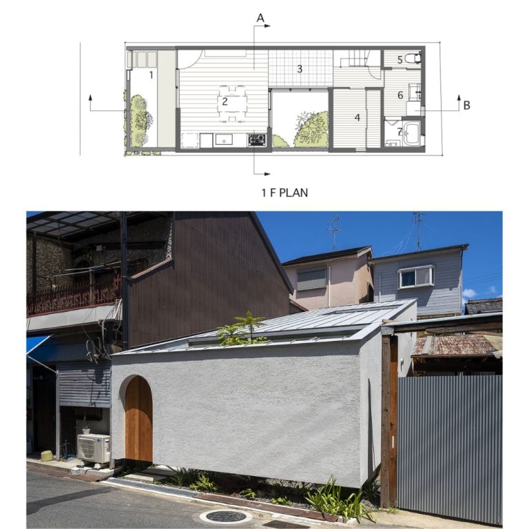 Planos de Casa en Ohasu en Japón