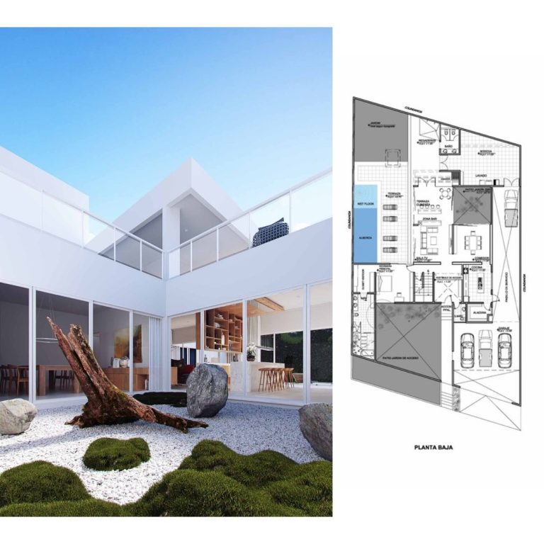 Planos Arquitectónicos de Residencia EF en Campeche