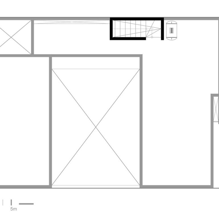 Casa Roble 3.6 en Querétaro por Pothe.arquitectura - Plano Arquitectonico