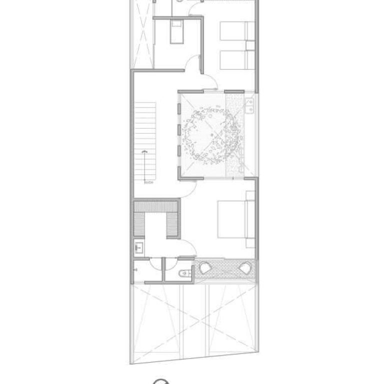Planta alta. Casa SRG por SAVE Arquitectos