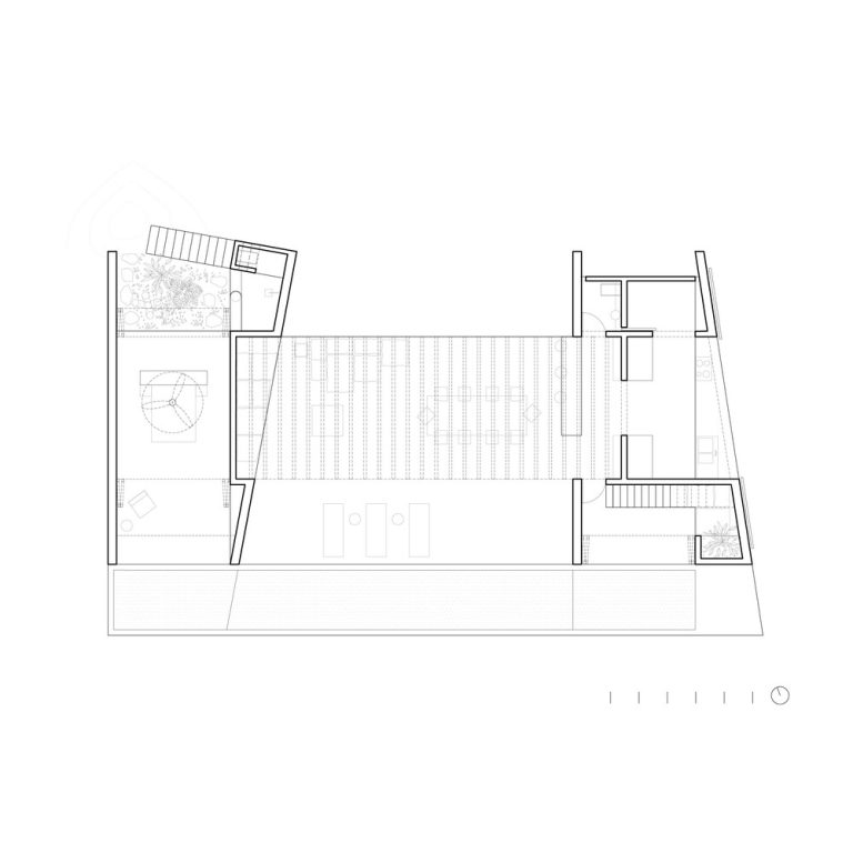 Planta baja de Casa Macahuite por Studio Font