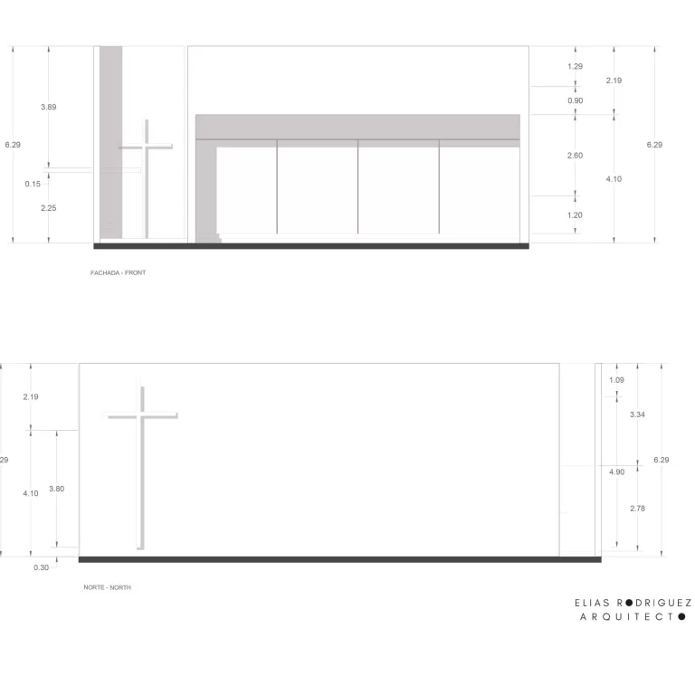 Proyecto Capilla Inmaculada Concepción en Zacatecas