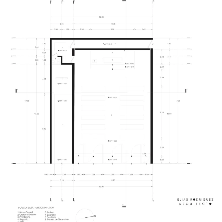 Proyecto Capilla Inmaculada Concepción en Zacatecas