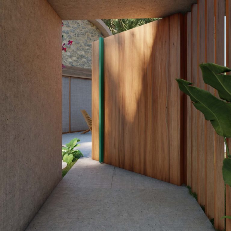 Proyecto: Casitas Nohiyari en Quintana Roo por RUMI estudio - Render Arquitectonico