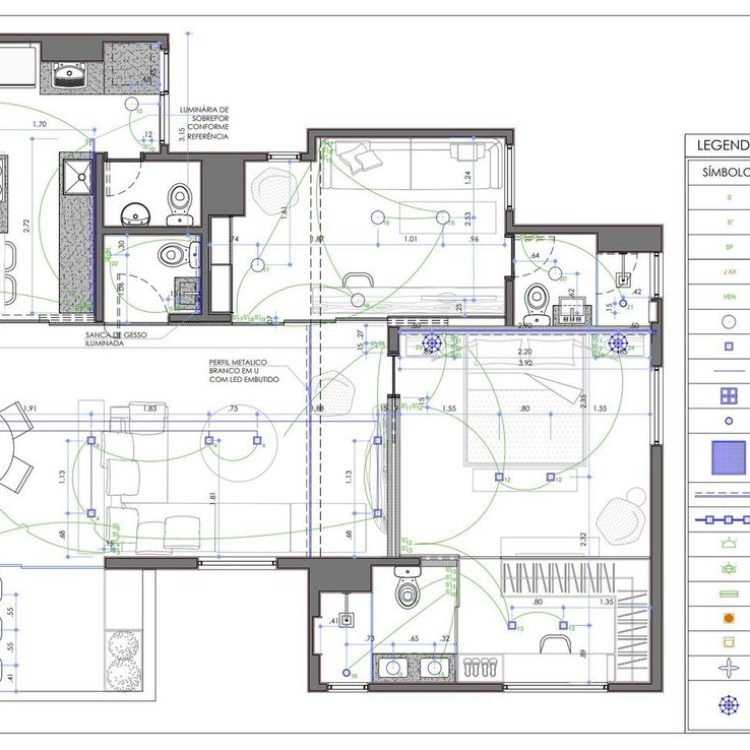 ¿Qué es un plano de iluminación en Arquitectura?