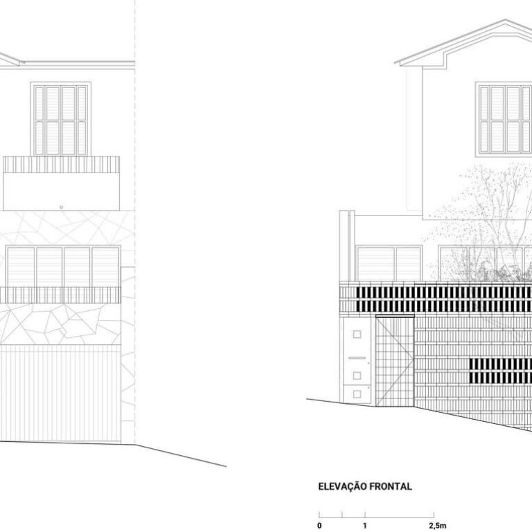 Renovación Casa Apiacás en Brasil por entre escalas - Plano Arquitectónico - EL Arqui MX