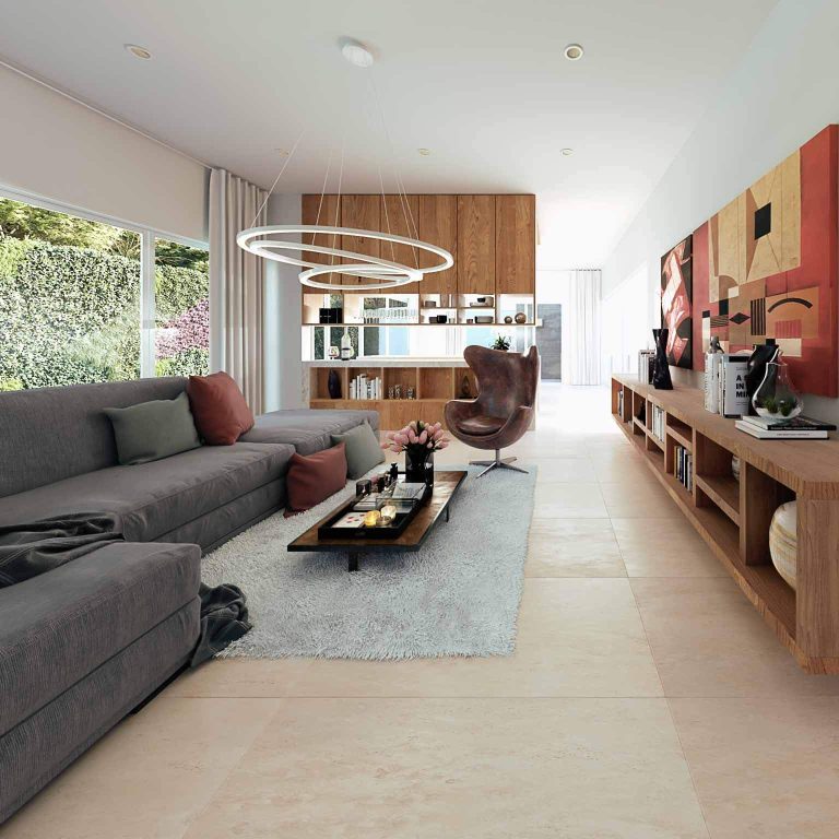 Render sala, Residencia EF en Campeche