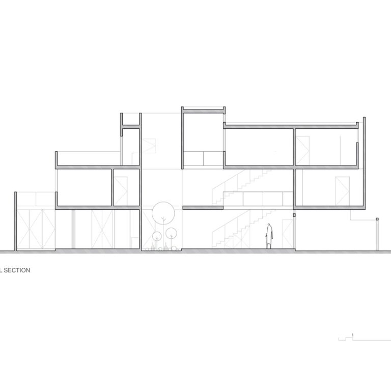 Casa en Tres Ríos en Sinaloa por César Bejar Studio - Plano de Arquitectonico
