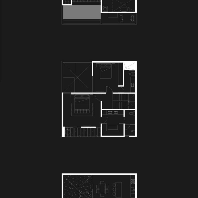 Plantas arquitectónicas, Town house Montebbello en Yucatán