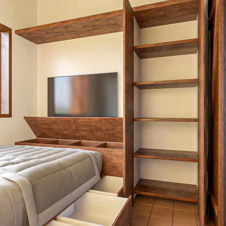 Una pequeña casa de campo por oninhoestudio