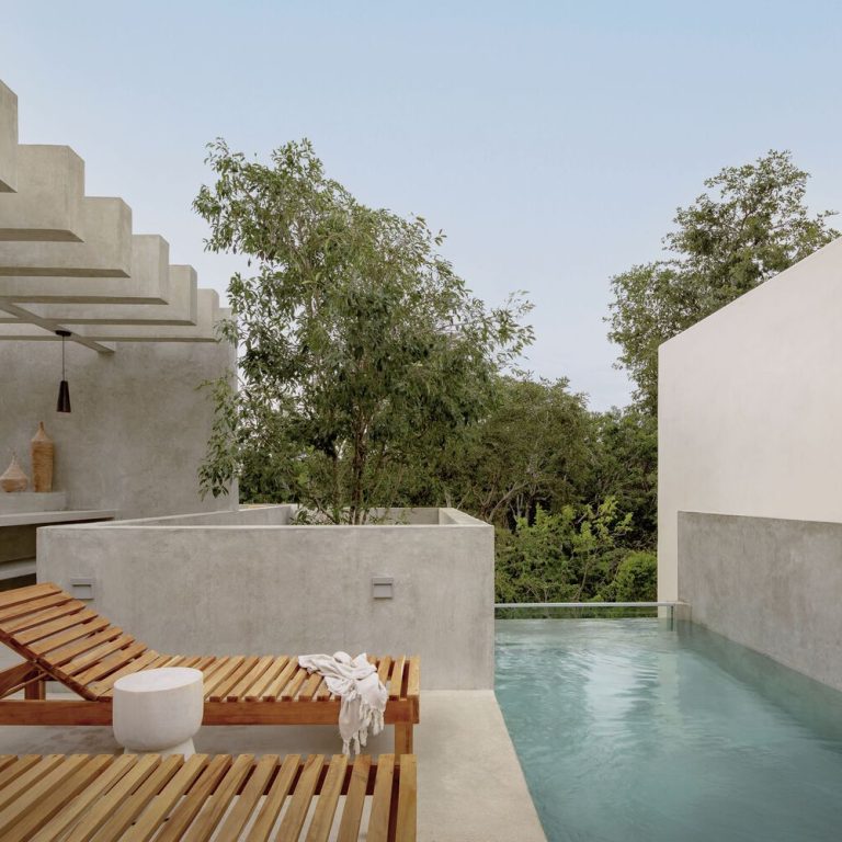 Villa Cava en Tulum por Espacio 18 Arquitectura - Fotografía de Arquitectura - El Arqui MX