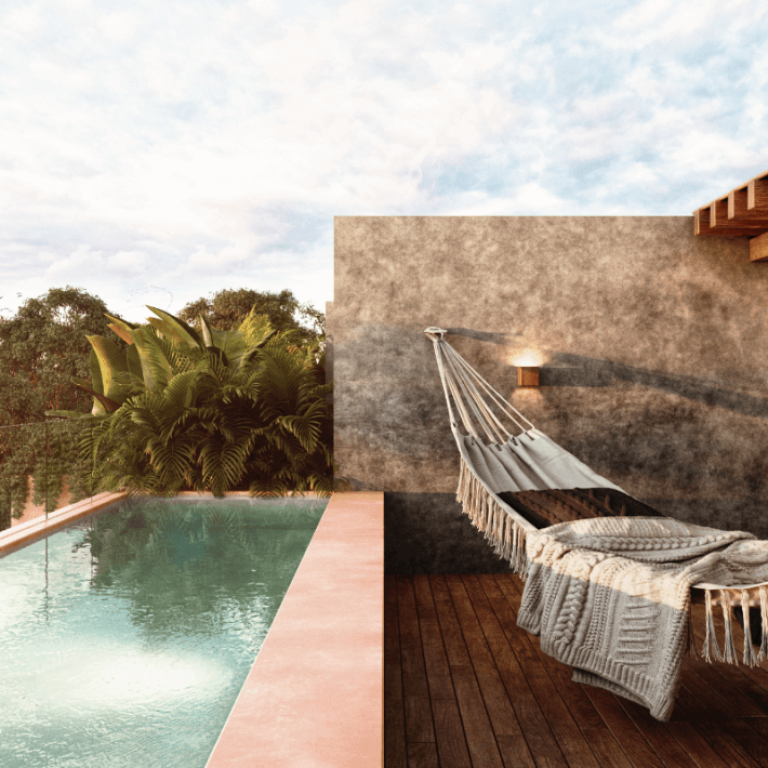 Villas Entorno en Tulum por Jaque Studio - Render de Arquitectura