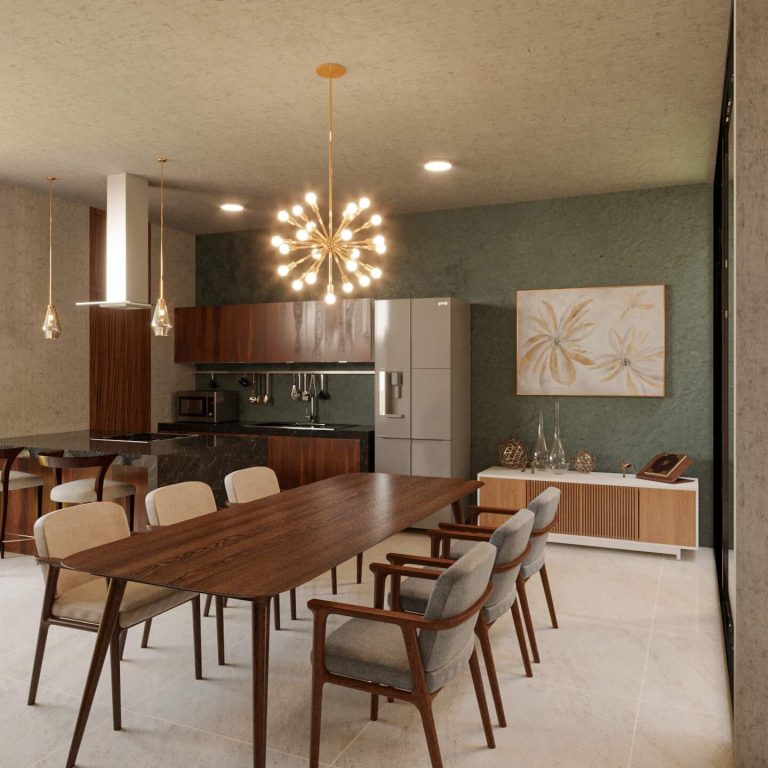 Vivienda Cholul en Yucatán por Punto libre Arquitectura - Render Arquitectónico - El Arqui MX