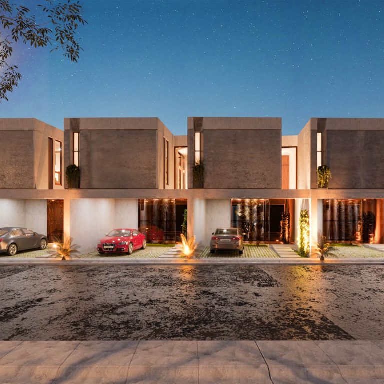 Vivienda Cholul en Yucatán por Punto libre Arquitectura - Render Arquitectónico - El Arqui MX