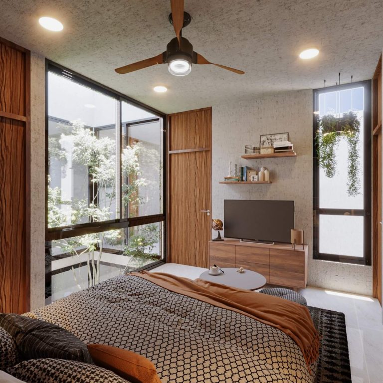 Vivienda Cholul en Yucatán por Punto libre Arquitectura - Render Arquitectónico - El Arqui MX