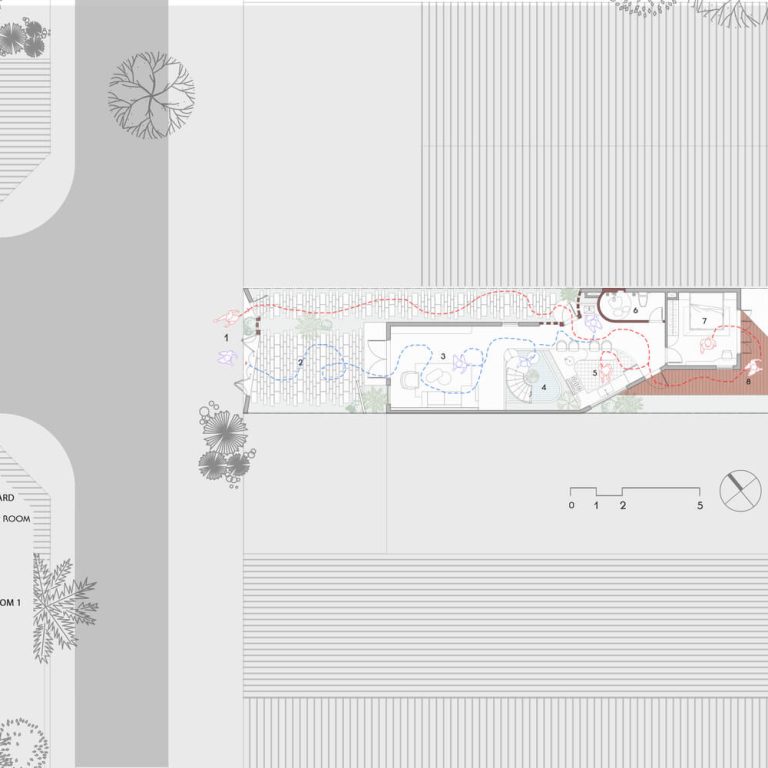 Planta Arquitectónica baja, de conjunto