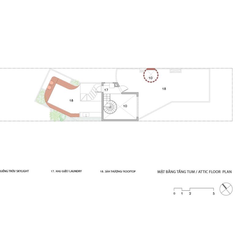 Planta Arquitectónica atico