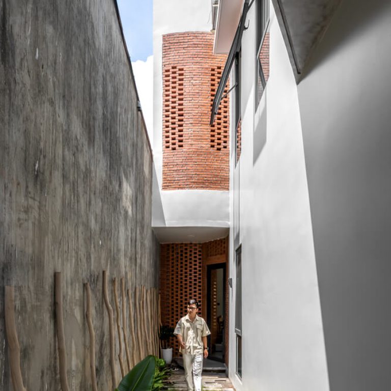 Pasillo de servicio