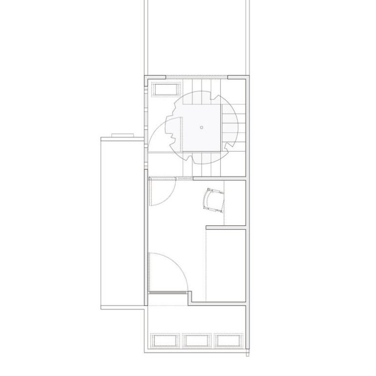 Intervención Infonavit en Morelos por Taller ADG - Plano Arquitectónico - EL Arqui MX