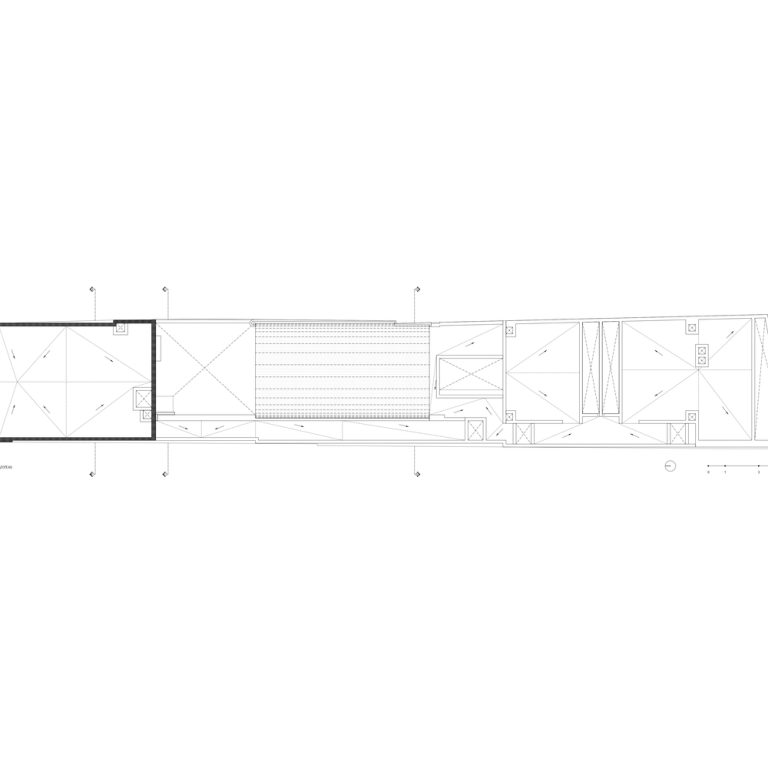 Planta Azotea. Casa A.Martínez: Arquitectura con Bóveda de Cañón en Michoacan por Taller Michoacán